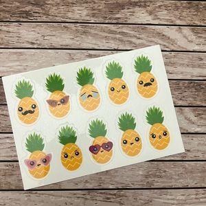 Pineapple stickers